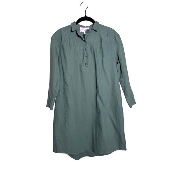 Tuckernuck Pomander Place Polly Mini Dress in Green NWT Sz. XS - Picture 4 of 9